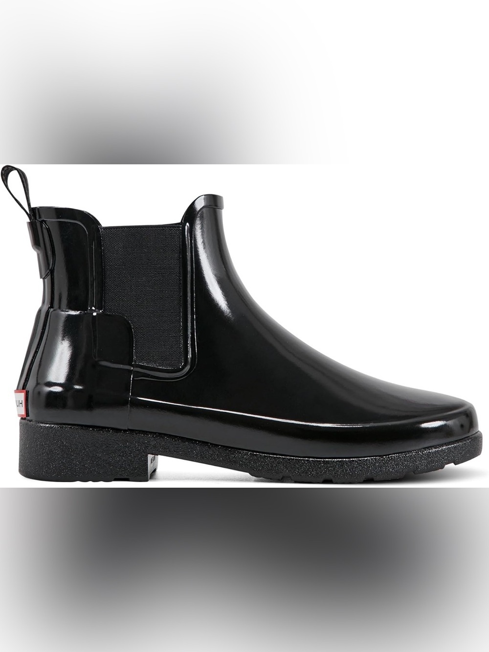 Hunter Women's Refined Chelsea Gloss Rain Boot , sz : 9